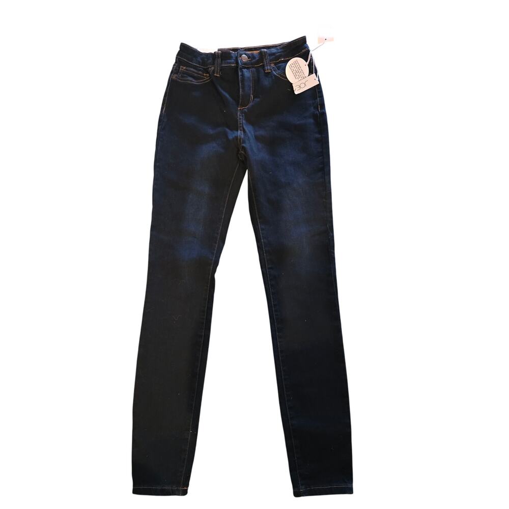 Joes Jeans The Charlie High Rise Skinny Ankle Girls 16 Dark Wash NWT